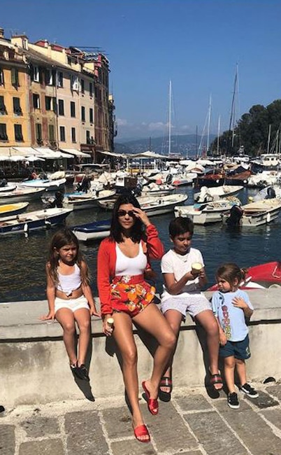 Kourtney Kardashian, Penélope Disick, Mason Disick, Reign Disick